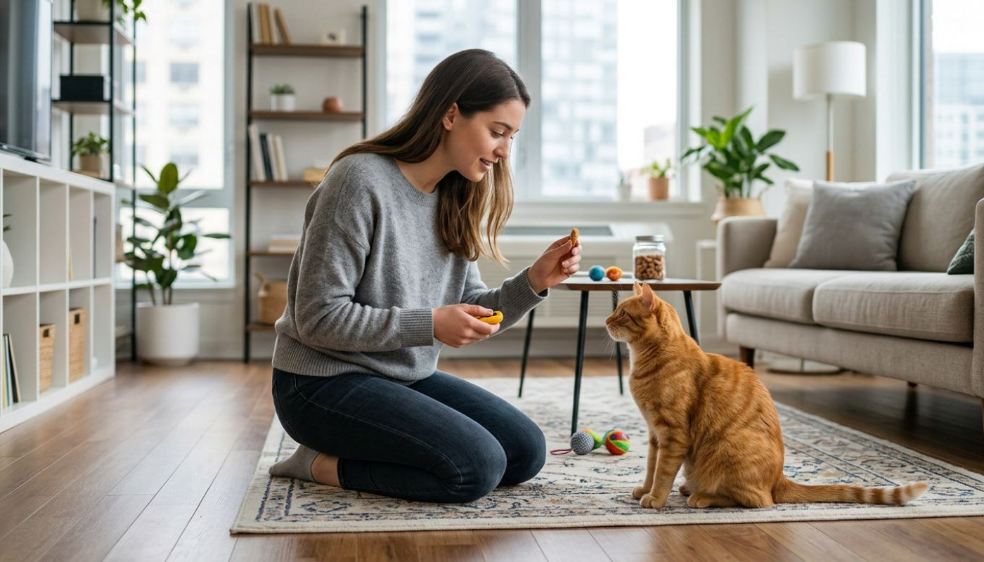 Exploration des techniques de dressage moderne pour les chats d'appartement